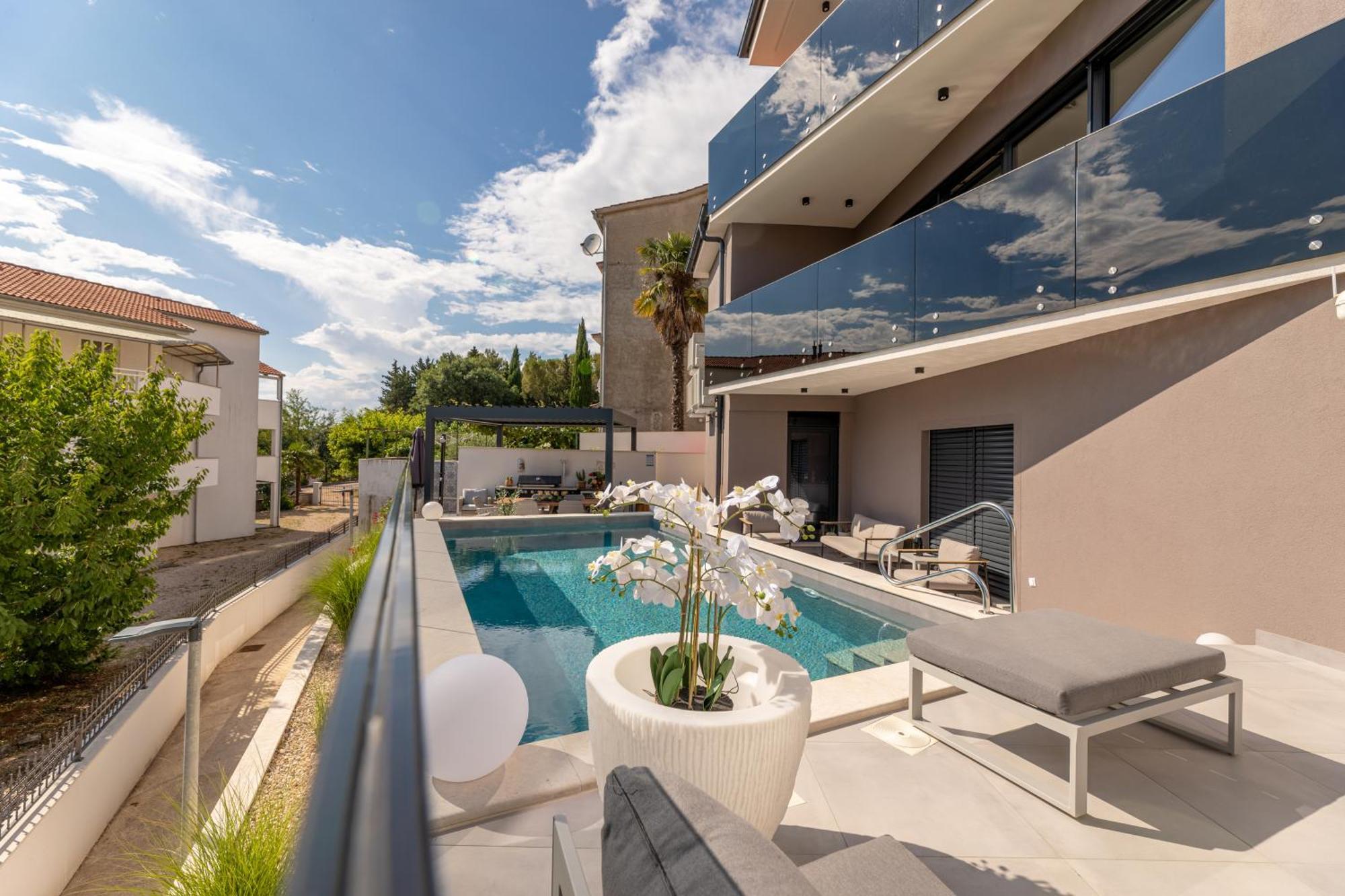 Villa Aurea Apartments Malinska De Luxe Esterno foto
