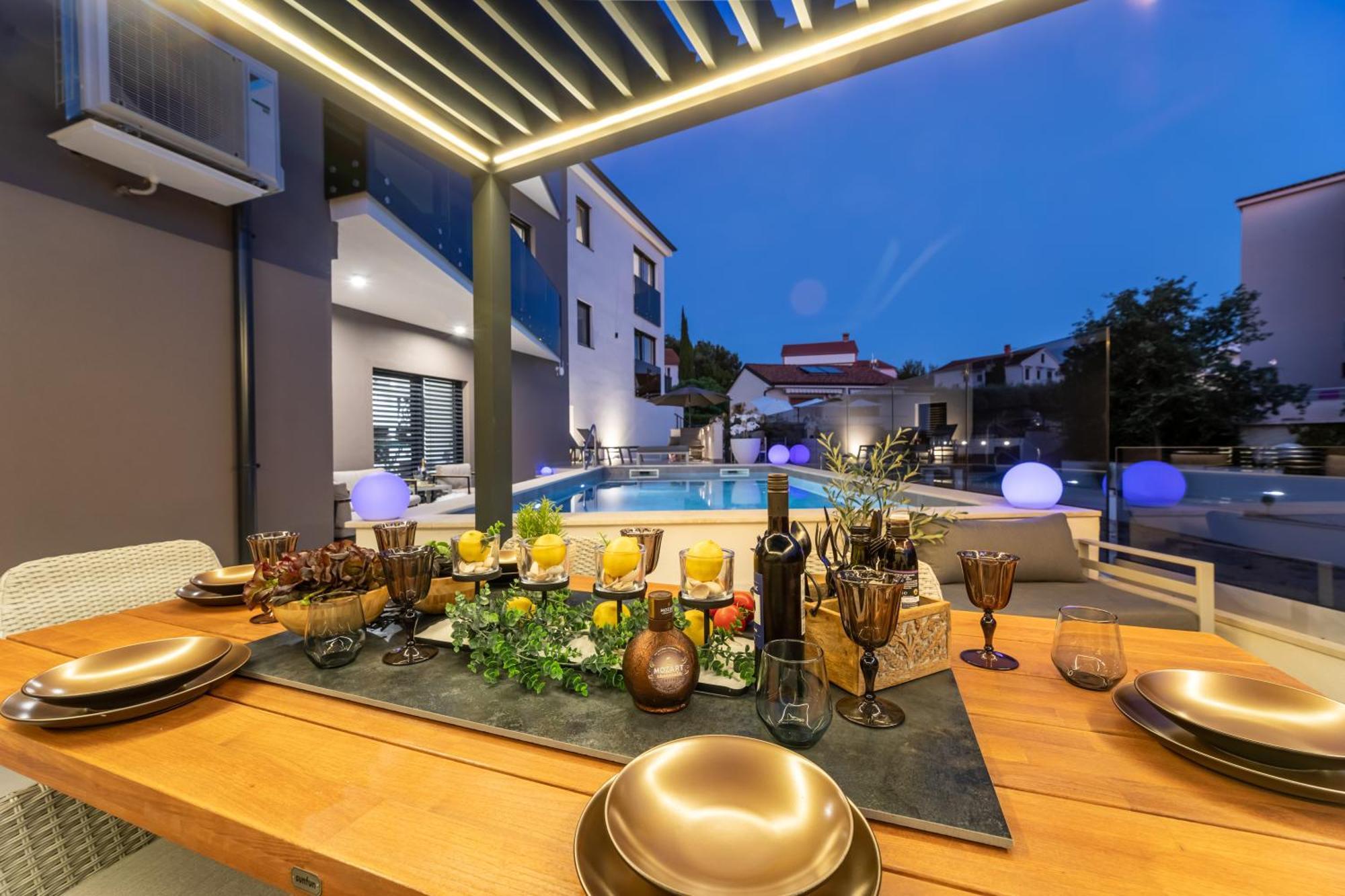 Villa Aurea Apartments Malinska De Luxe Esterno foto