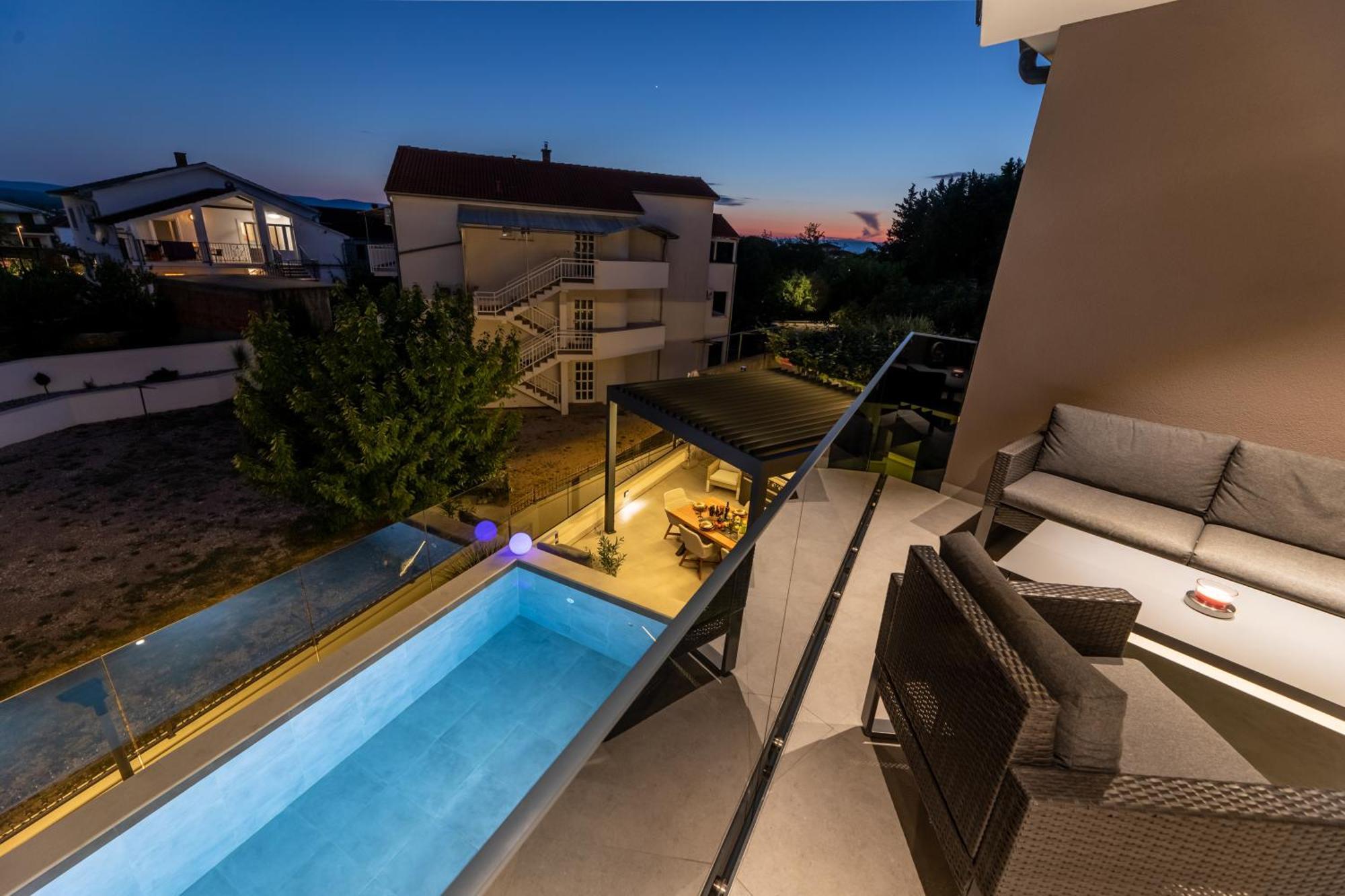 Villa Aurea Apartments Malinska De Luxe Esterno foto