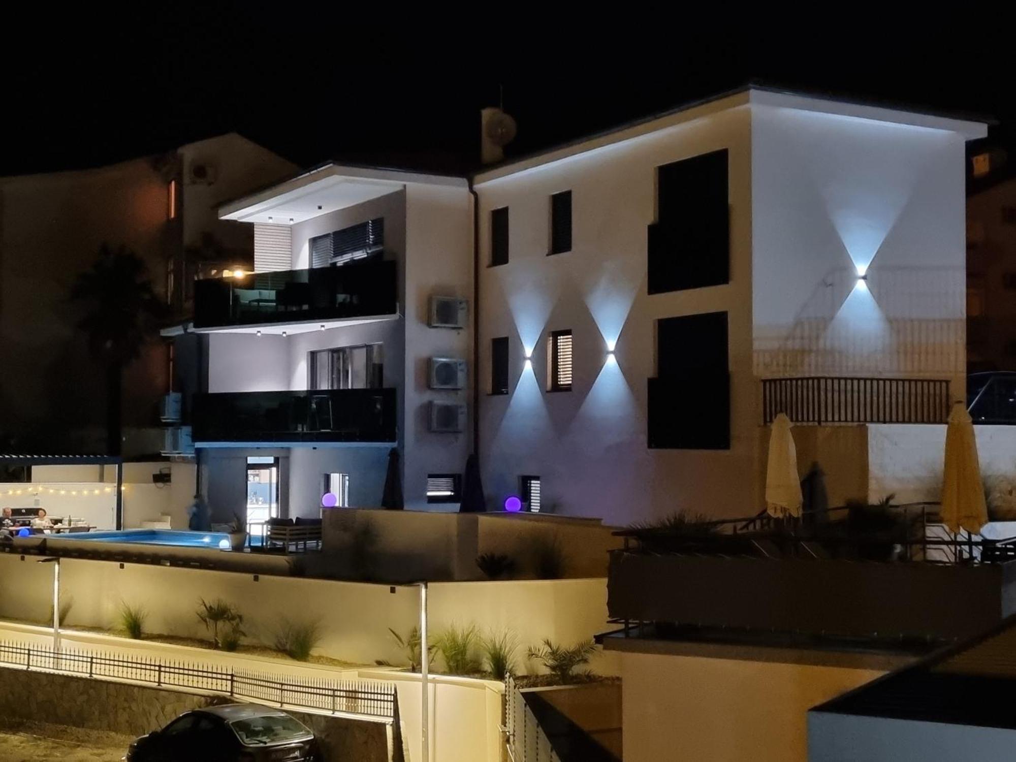Villa Aurea Apartments Malinska De Luxe Esterno foto