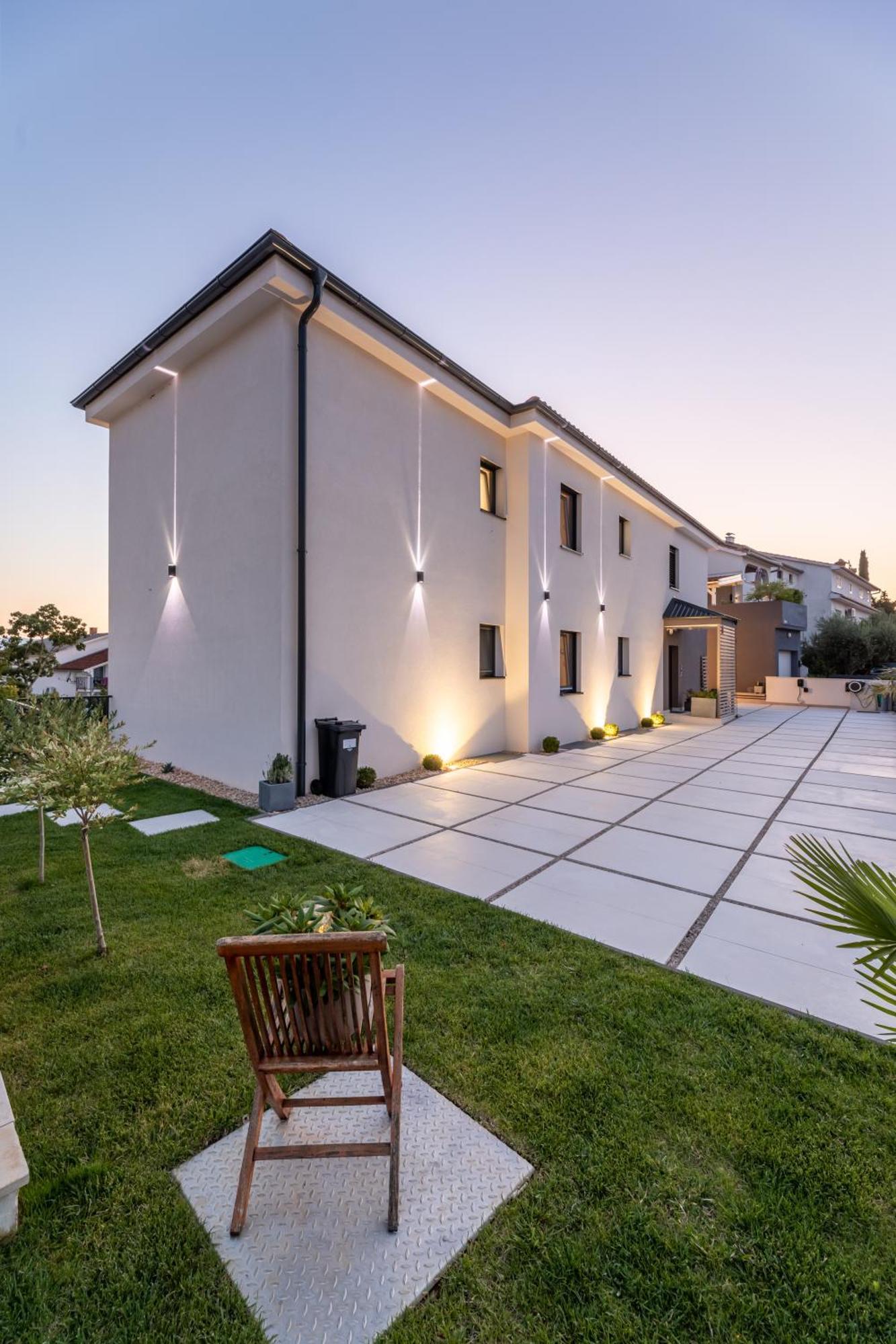 Villa Aurea Apartments Malinska De Luxe Esterno foto