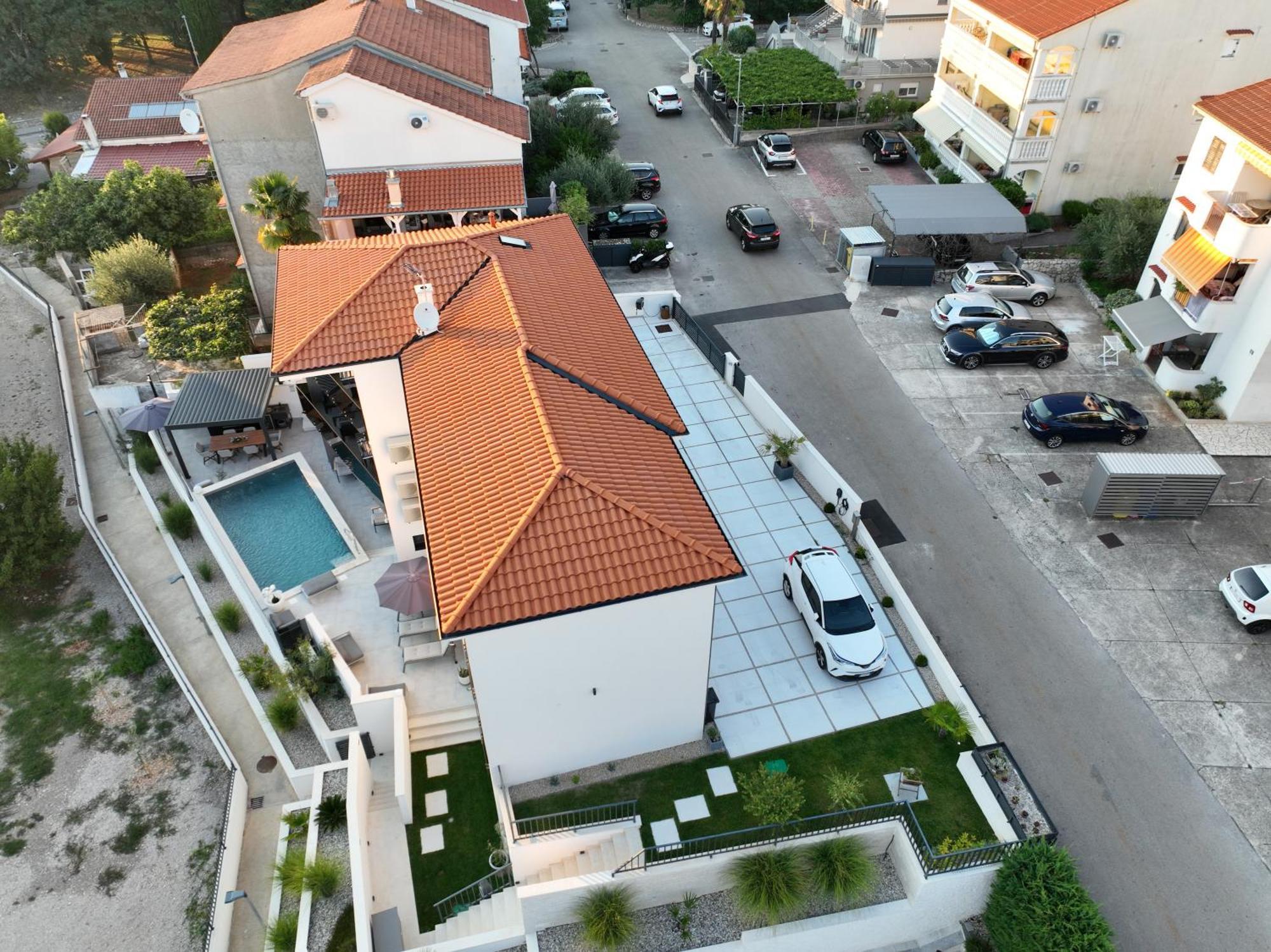 Villa Aurea Apartments Malinska De Luxe Esterno foto